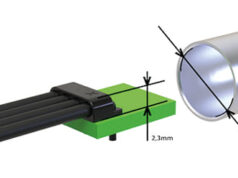 Conectores WireClip de perfil ultra bajo para tubos de sensores de 9 mm