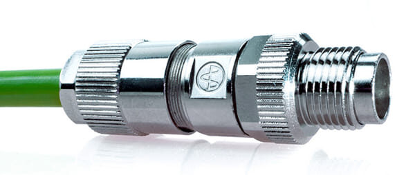 Y-Circ M Conector M12 CAT.6A para aplicaciones 10 Gigabit Ethernet