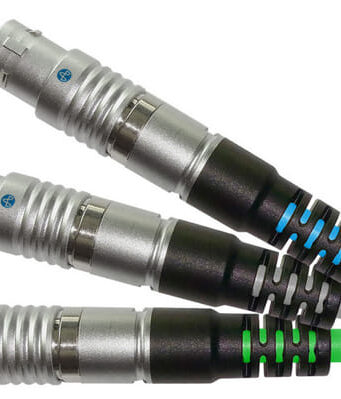 Y-Circ P Conectores circulares con aliviador inclinado y sobremoldeado