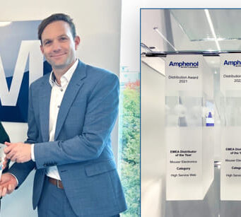 Mouser galardonado con el premio AMAO de Amphenol