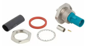 Conector FAKRA IP67 para montaje recto