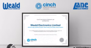 Weald Electronics certificado para terminaciones y ensamblajes Fibreco