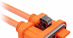 Material de grado PPA ignífugo naranja HFFR-4133 OR