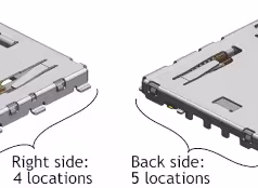 Conector para tarjetas microSD EXPRESS ST51 Series