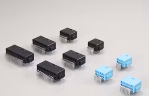 Conector automotriz compacto con montaje en ángulo MX34T