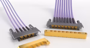 Interconectores SMPM roscados multi‑puerto