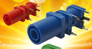 Conector tipo banana de 4 mm conmutado FCR7370 para 1 kV CAT III