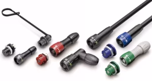 Conectores circulares 670 NCC con tapa automática IP54