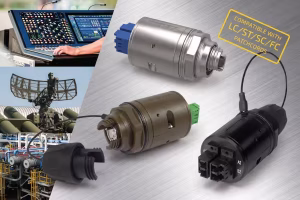 Adaptador de fibra óptica JCON Junior con haz expandido